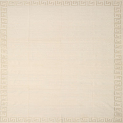 Tapis de zone beige léger contemporaine