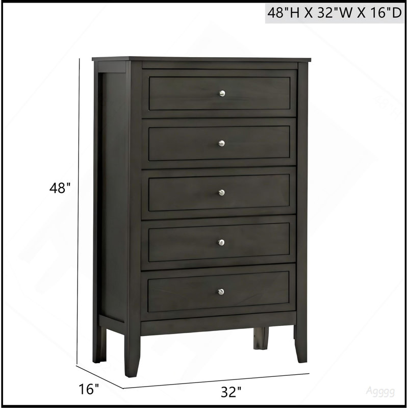 Commode Daniel G1311-CH-05, gris