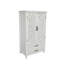 Grande armoire de rangement blanche 27 po Accent