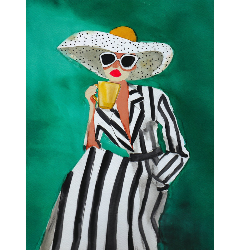 Art mural sur toile Coastal Silence, L 30 po x H 40 po x P 1,5 po