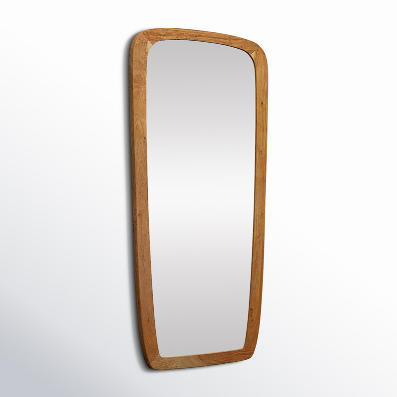 Adalaide Rectangle Mirror, Brown