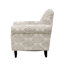 Fauteuil d'appoint blanc éclatant Blanco