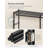 35.4-inch Wide Clothing Rack On Wheels