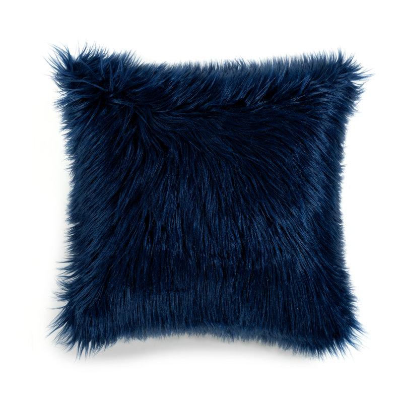 20'' Throw Pillow Cover, Navy