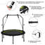Pinkney Freeport Park 102cm Round Kid / Toddler Trampoline with Handlebar
