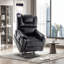 Fauteuil inclinable à deux moteurs à plat dans un siège de 25 pouces de largeur, fauteuil de massage chauffant extra large de 400 lb-1834461429