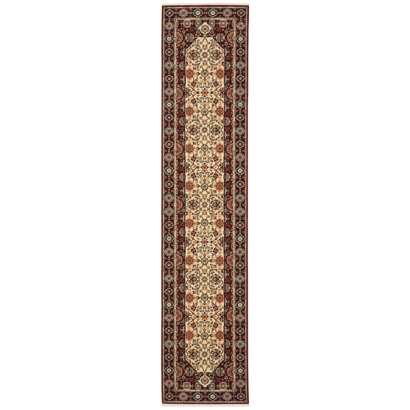 Oaklynn Oriental Indoor Rug, Runner 2'6" x 12'