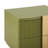 Sunny Mordern Fluted Nightstand with 2 Drawers & Heavy Duty Base-319466354