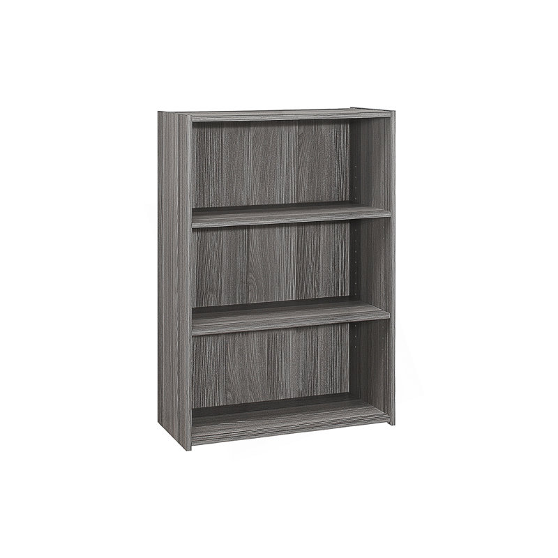 Transitional Bookshelf, 4 Tier Bookcase
