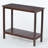 Patio Console  Table with Rectangular Top,Open Shelf