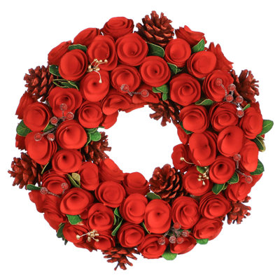 Handcrafted Preserved 35cm Wreath