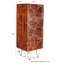 Anotida Solid Wood 45 cm W Chest of 5 Drawers