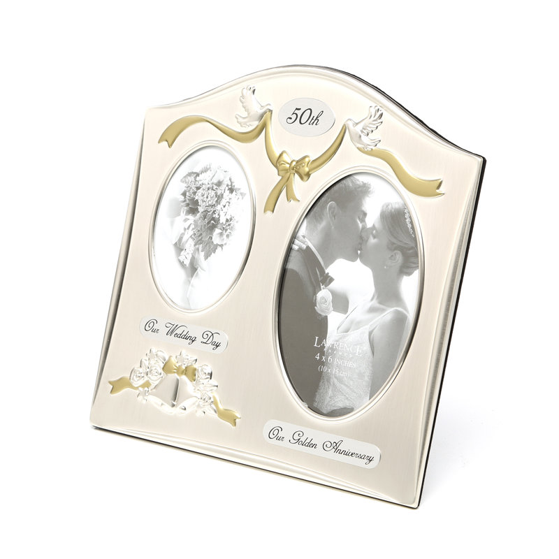 Satin Silver Metal Matte Picture Frame