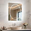 Debroh Wall LED Bathroom Mirror Backlit-1086153921