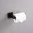 Matte Black Bathroom Hardware Package - 4 Pieces, 304 Stainless Steel, Rust-, Modern Design, Effortless Installation For Multiple Rooms 4 In , Design Bathroom, Toilet, Kitchen, Living Room Simple-228527264