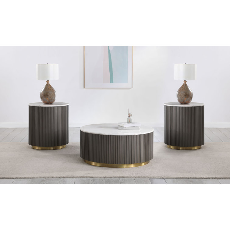 Ensemble de 3 tables basses et tables de bout Eastwood