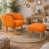 Orange Polyester Blend