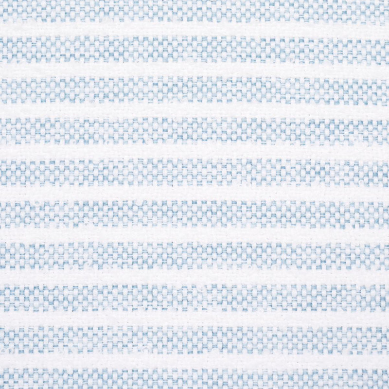 Tissu intérieur / extérieur à rayures bouclées, Chambray