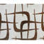 Geometric Area Rug in Ivory/Brown-1149106143