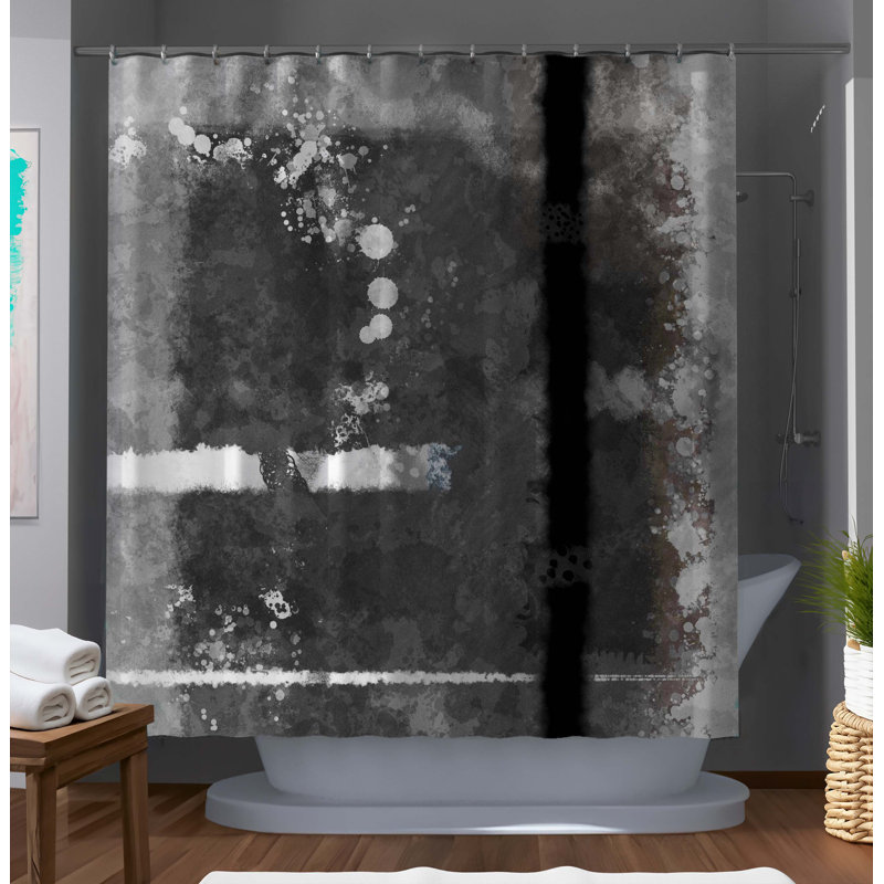 Abstract Shower Curtain