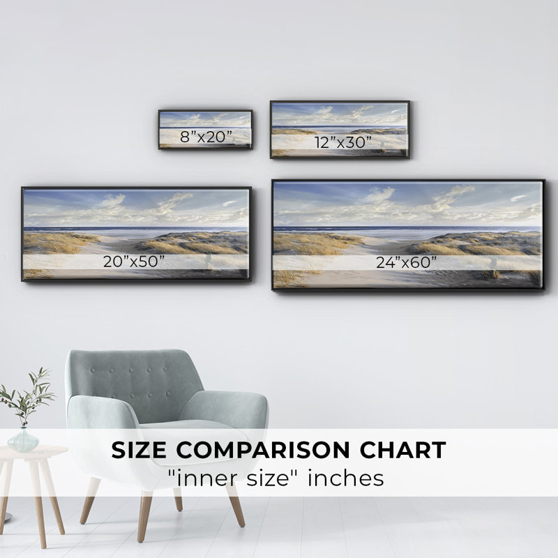 Aisle Marker- Framed Canvas
