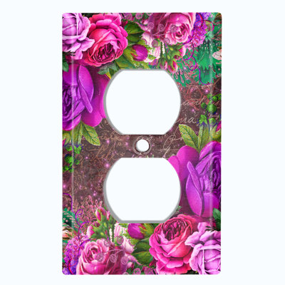 Landscape & Nature 1 - Gang Duplex Outlet Standard Wall Plate