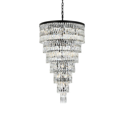 Iva 32 inch Rectangular Chandelier 