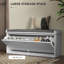 Faynett Polyester Upholstered Storage Bench