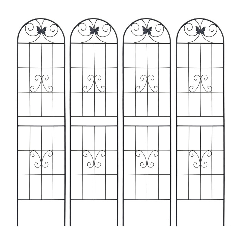 4 Pack Metal Garden Trellis