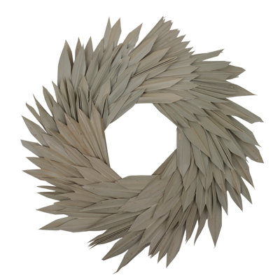 Natural Botanicals 17" Palm Sun Wreath