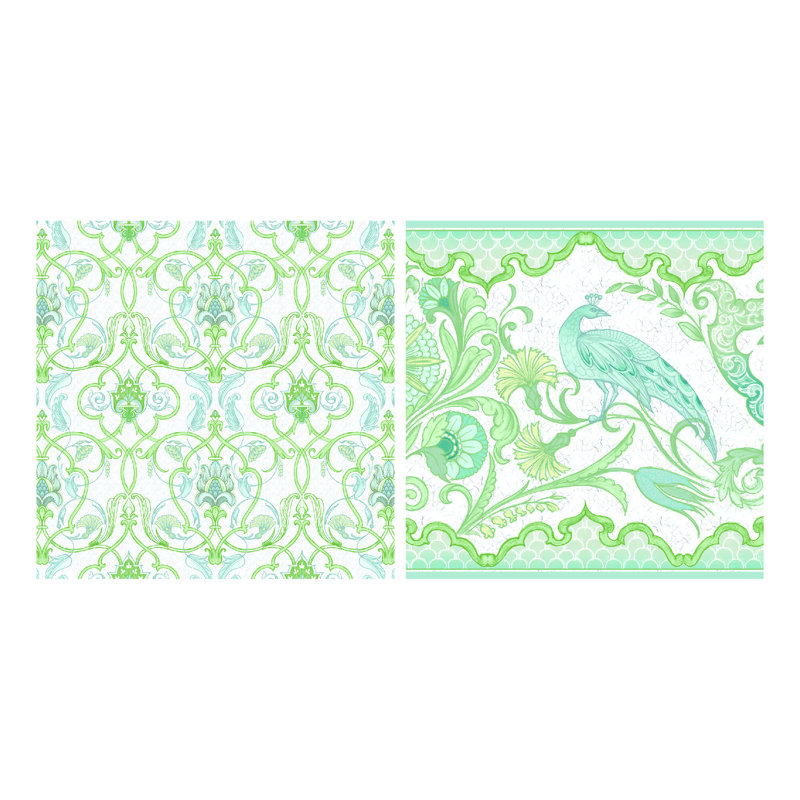 Laurence Llewelyn-Bowen Palm Court Napkins - 4 Pack Green