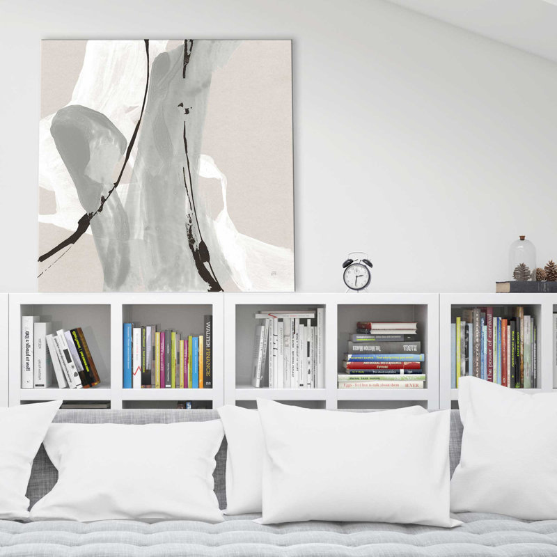 «Touch Of Gray IV» par Chris Paschke, Toile tendue, H 28 po x l 28 po x P 1,5 po