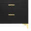 Commode double l 58,1 po à 6 tiroirs Kaomi-254721038