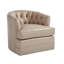 Barclay Butera Upholstery Swivel Tufted Barrel Chair