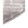 Tapis gris argenté à motif géométrique glam