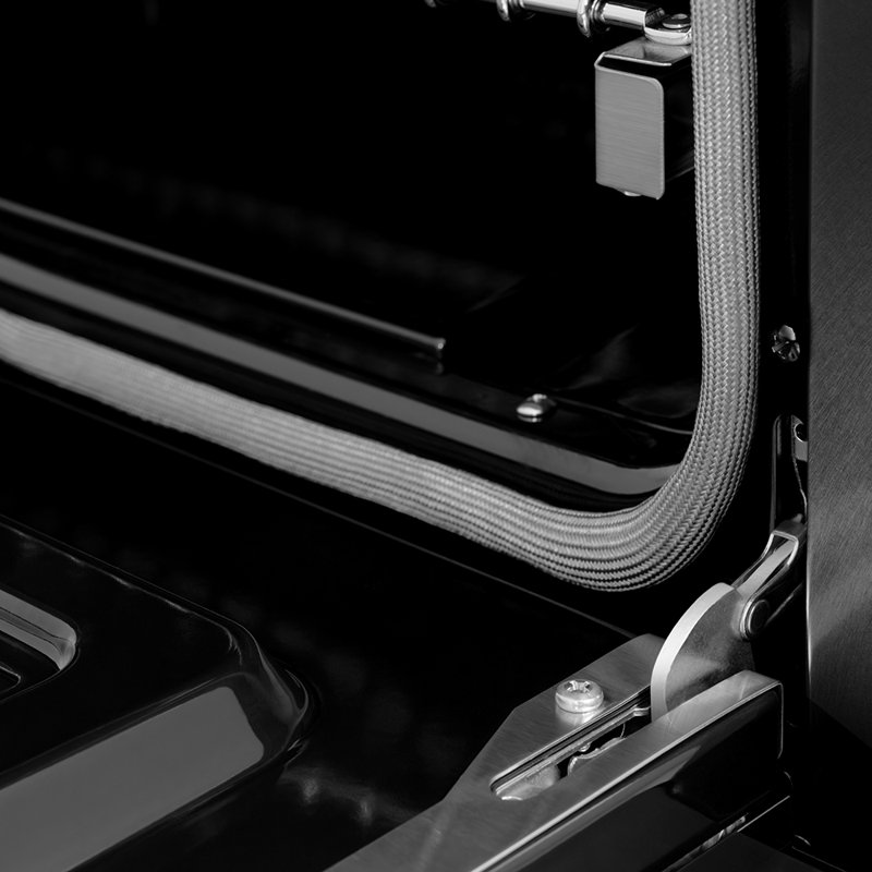 ZLINE 30 in. Paramount Dual Fuel Range with 4 Burner Gas Cooktop in Black Satin Stainless Steel, Black Satin