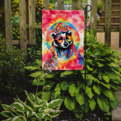 Drapeau de jardin hippie