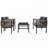 Multi-person Outdoor Sofa Combination with A Table, Suitable for Garden, Backyard and Balconies-527269328