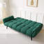 Modern 76.7 in. Flared Arm Linen Rectangle Convertible Sofa-689279912