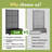 Metal Planter Box With Trellis,  73"X47"X16" Metal Raised Garden Bed With Trellis, Metal Planter Box With Drainage Holes & Lockable Wheels & Privacy Screen For Climbing Plants, Vegetables, Vines