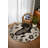 Annie Collection Digital Print Cotton-Polyester Gray Human Figured Floral Rug-776296450