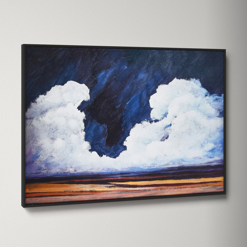 Shoreline Landscape in Metal Frame