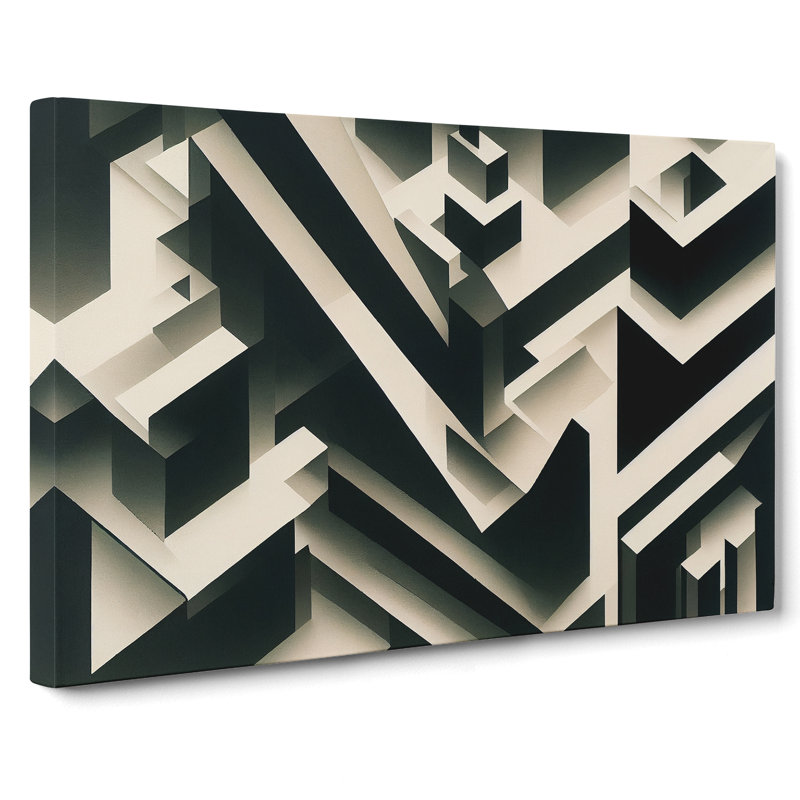 Radiant Abstract - Wrapped Canvas