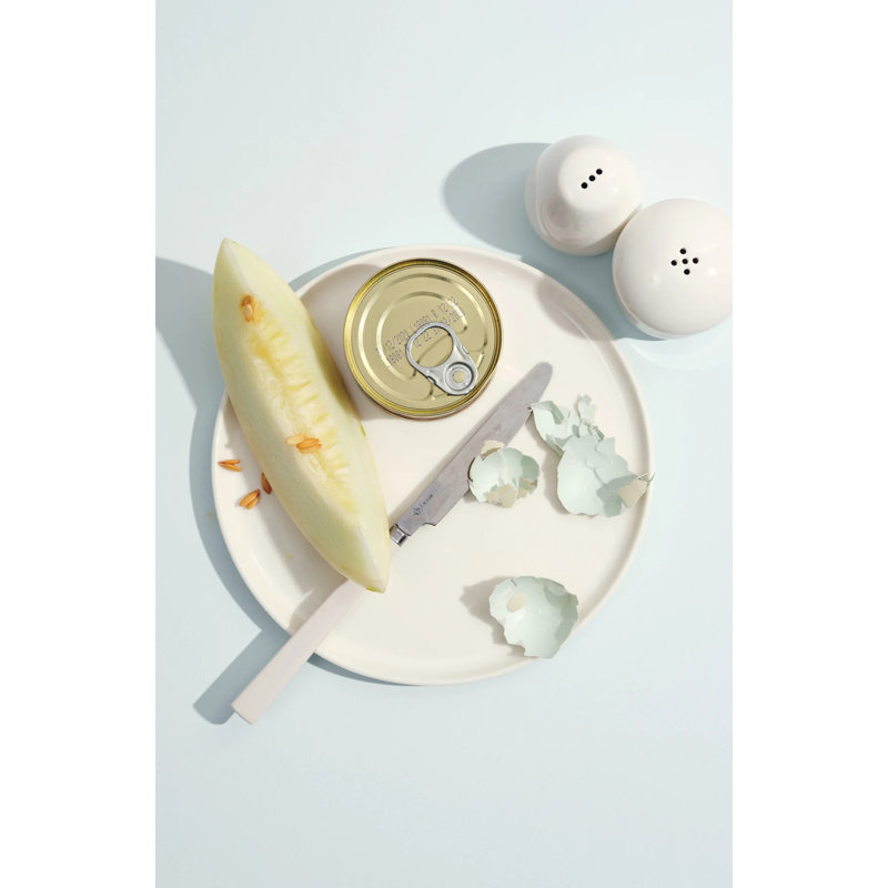 S/4 Medium Plate, White