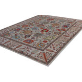Transitional One-of-a-Kind Rectangle 8'1" X 10'4" Hand Knotted Area Rug