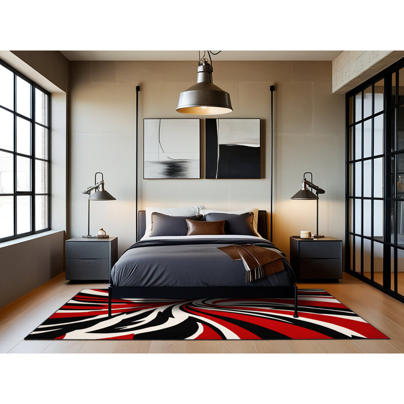 Burning Equinox Rug, Rectangle 8' x 12'