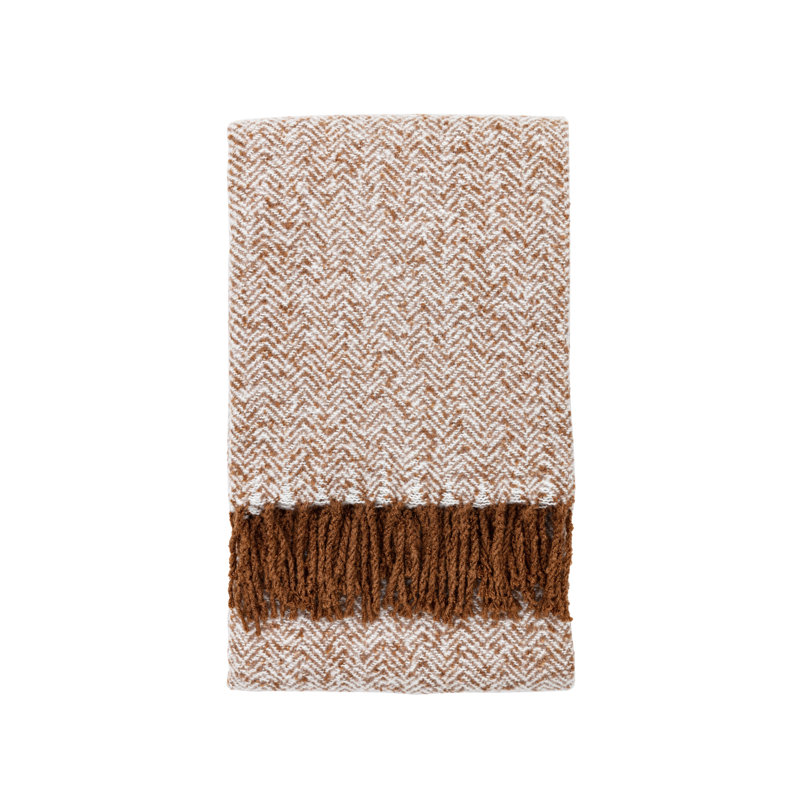 Brooksville Throw Blanket, Tan