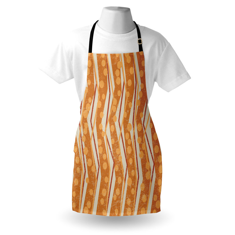 Chevron / Zig Zag Bib Apron