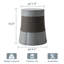 Table d'appoint en pierre Nayini-1541433911