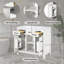Meuble-lavabo 36 po avec lavabo supérieur-304979800